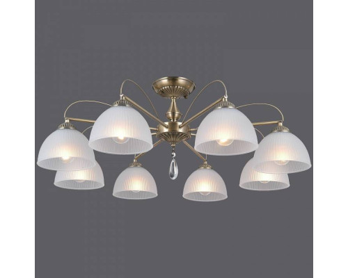 Люстра на штанге ILLUMICO CAPELLA 8 ламп IL0623-8CSQ-24 AB