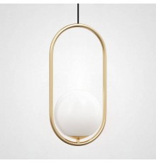 Подвесной светильник Imperiumloft Matthew Mccormick Hoop Gold Mila Pendant HOOP-B01