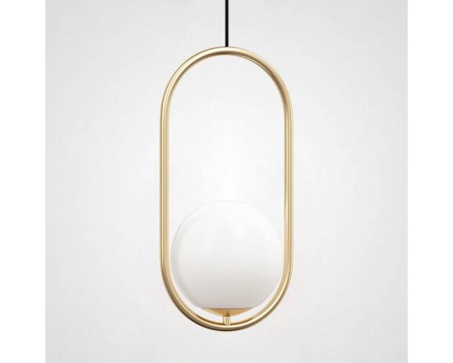 Подвесной светильник Imperiumloft Matthew Mccormick Hoop Gold Mila Pendant HOOP-B01