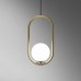 Подвесной светильник Imperiumloft Matthew Mccormick Hoop Gold Mila Pendant HOOP-B01