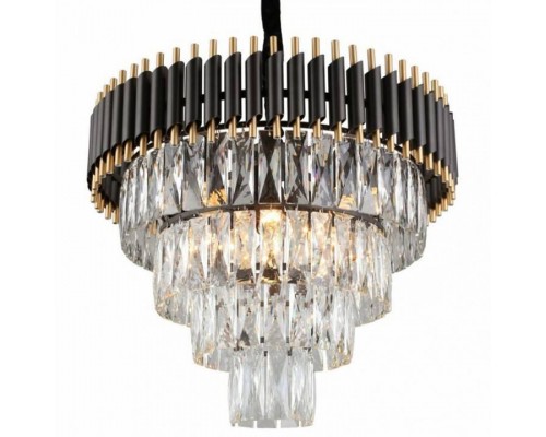 Подвесная люстра Imperiumloft Empire Black Chandelier Crystal 40.2861