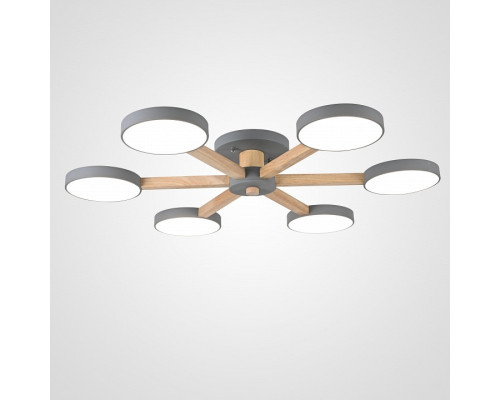 Люстра на штанге Imperiumloft TURNA Gray TURNA01