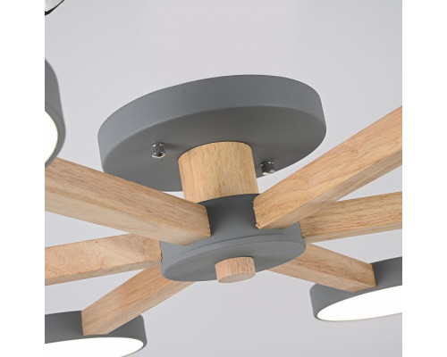 Люстра на штанге Imperiumloft TURNA Gray TURNA01