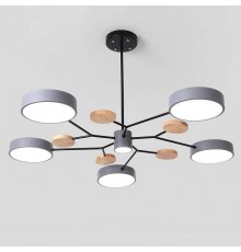 Люстра на штанге Imperiumloft Meade Lamps Grey MEADE-01