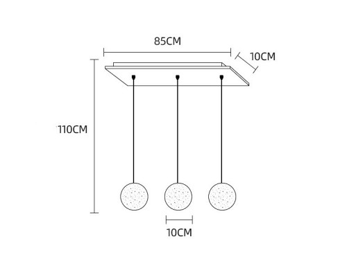 Подвесная люстра Imperiumloft  Fresh-More01