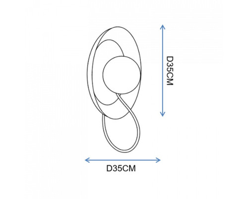 Бра Imperiumloft MARGOTT White margott-wall01