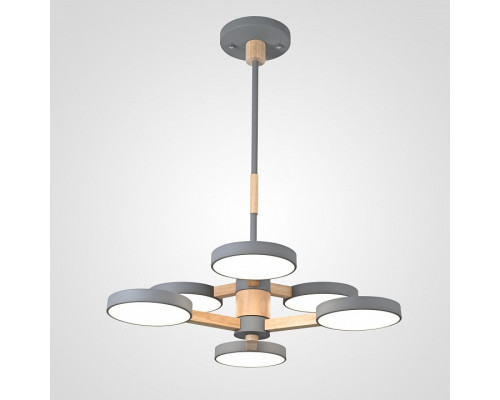 Люстра на штанге Imperiumloft TURNA Gray TURNA-DBL01