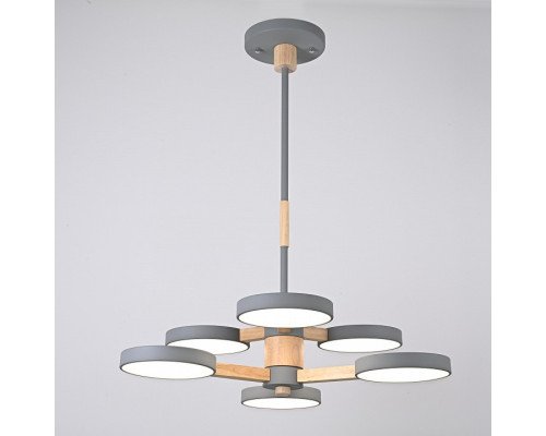 Люстра на штанге Imperiumloft TURNA Gray TURNA-DBL01