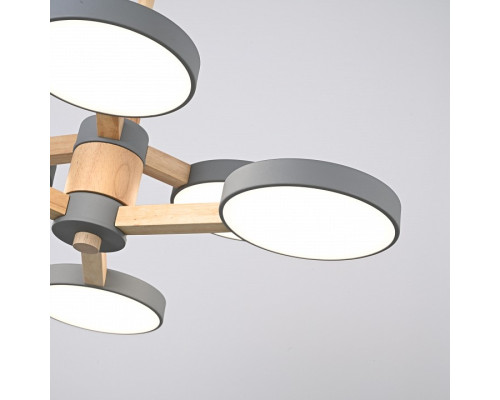 Люстра на штанге Imperiumloft TURNA Gray TURNA-DBL01