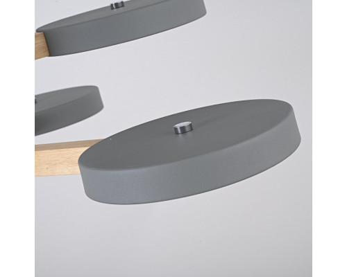 Люстра на штанге Imperiumloft TURNA Gray TURNA-DBL01