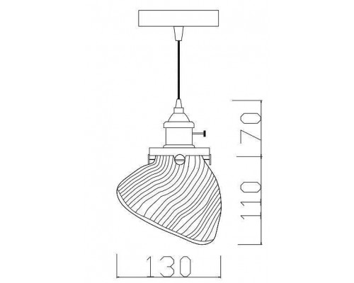 Подвесной светильник Imperiumloft Loft Sea Shell 40,57