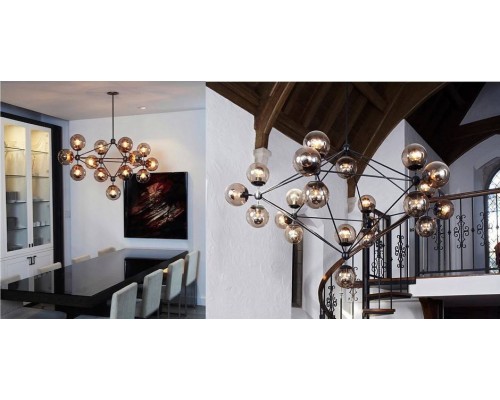 Подвесная люстра Imperiumloft Modo Chandelier Globes 40.615