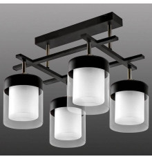 Потолочная люстра Imex MD.06593 MD.06593-4-S-BK+AB