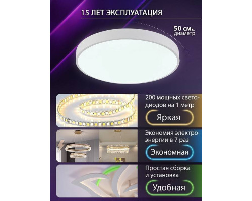 Накладной светильник Natali Kovaltseva  LED LAMPS 81112/5C