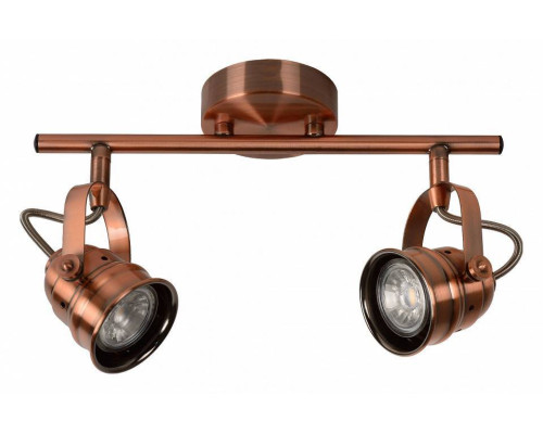 Спот Lucide Cigal 2xGU10 медь 77974/10/17