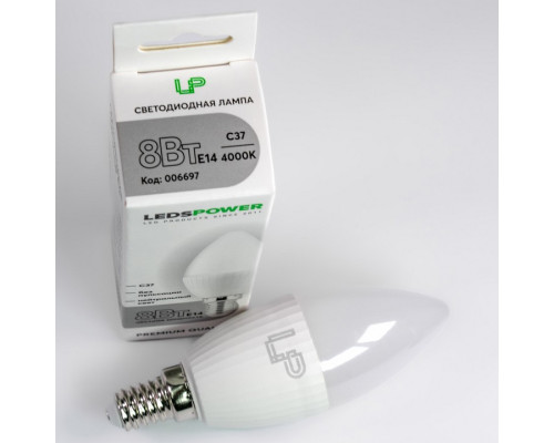 Лампа светодиодная LEDS POWER C37 006697