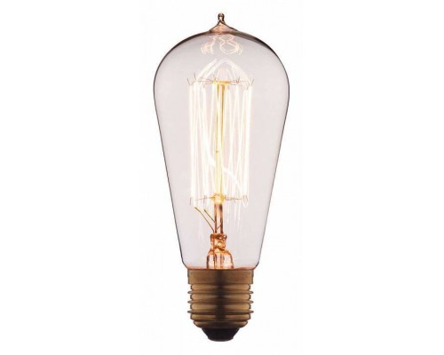 Лампа накаливания Loft it Edison Bulb E27 40Вт 2700K 6440-SC