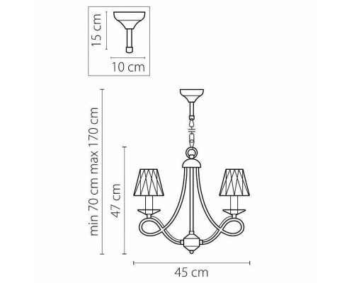 Подвесная люстра Lightstar Riccio 705032