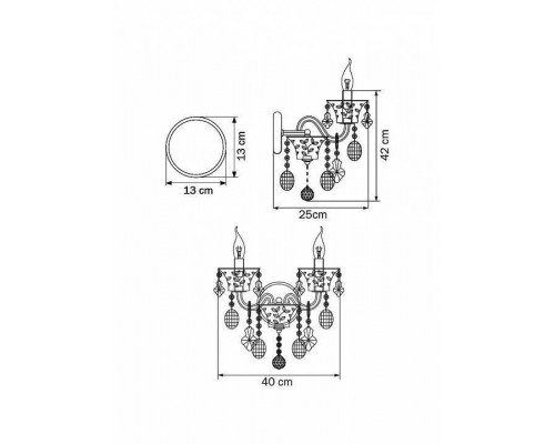 Бра Lightstar Tesoro 710622