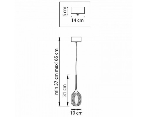 Подвесной светильник Lightstar Acrile 738011