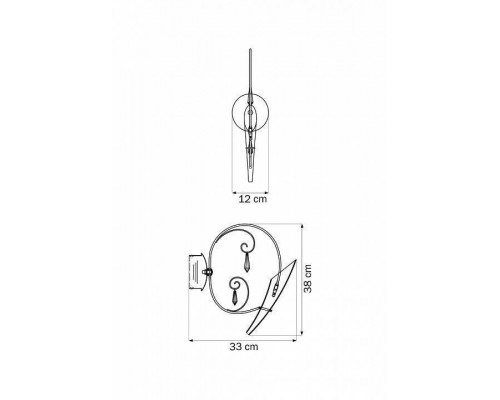 Бра Lightstar Scarabeo 755614