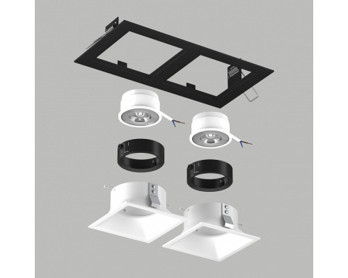 Встраиваемый светильник Lightstar Domino D5270606BMOD