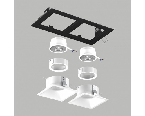 Встраиваемый светильник Lightstar Domino D5270606WMOD
