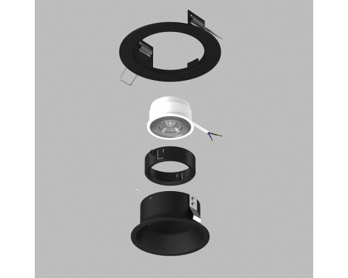 Встраиваемый светильник Lightstar Domino D61707BMOD