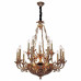 Подвесная люстра Lucia Tucci Firrnze FIRENZE 1780.15.3 antique gold