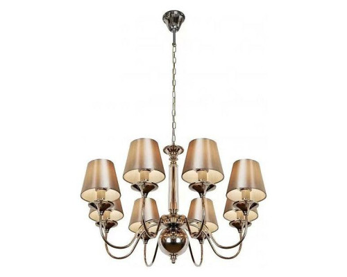 Подвесная люстра iLamp Rolling P2406-8 Nickel