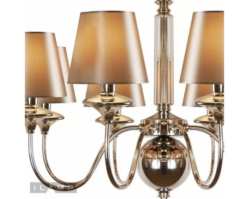 Подвесная люстра iLamp Rolling P2406-8 Nickel