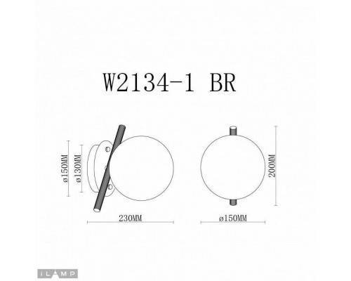 Бра iLamp Golden W2134-1 BR