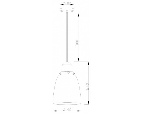 Подвесной светильник Moderli Single V11517-1P