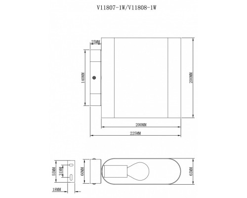 Бра Moderli Metalicana V11808-1W