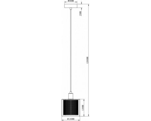 Подвесной светильник Moderli Brizzi V2870-1P