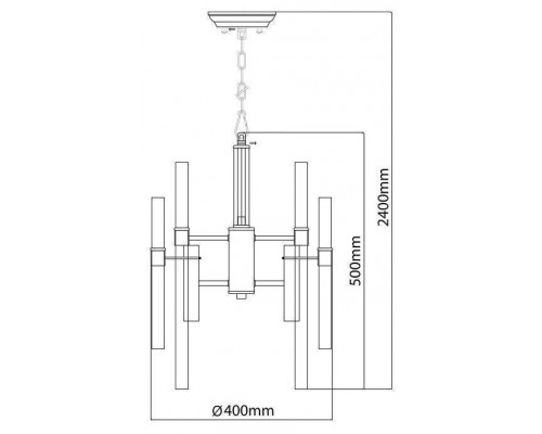 Подвесная люстра MW-Light Альгеро 3 285010703