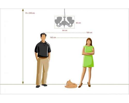Подвесная люстра MW-Light Ариадна 5 ламп 450016805