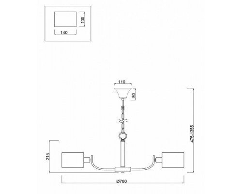 Подвесная люстра Freya Anita FR5012PL-08CH