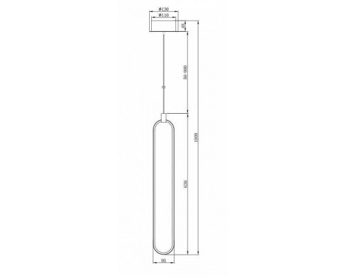 Подвесной светильник Maytoni Chain MOD017PL-L13N