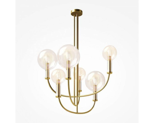 Люстра на штанге Maytoni Status MOD333PL-06BS