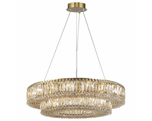 Подвесная люстра Newport 8450 8450+28/S gold