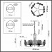 Подвесная люстра Odeon Light Ventaglio 4870/5