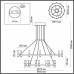 Подвесной светильник Odeon Light Candel 5009/98L