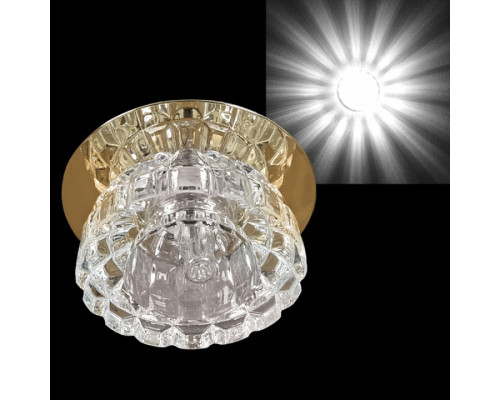 Встраиваемый светильник  06035-9.0-001FS G9 GD