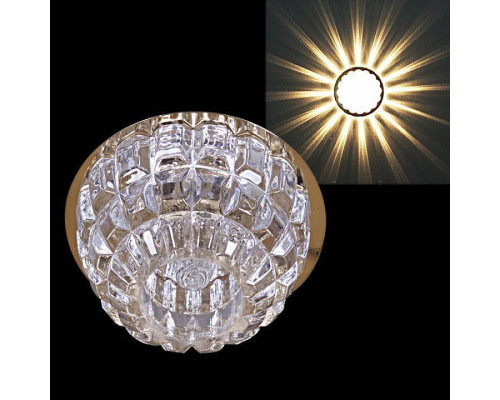 Встраиваемый светильник Reluce 11162 11162-9.0-001G G9 GD