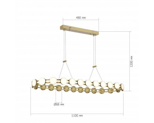 Подвесная люстра ST-Luce MONRO SL6610.203.26
