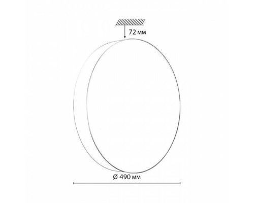 Накладной светильник Sonex Optima 7779/EL