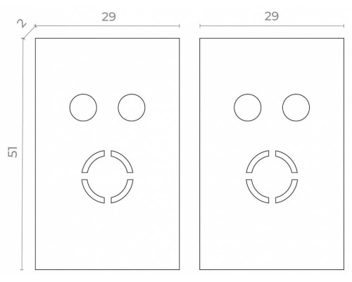 Заглушка для трека ST-Luce Skyflat ST068.509.13