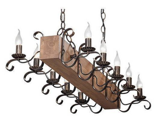 Люстра на штанге Vitaluce V4593 10 ламп V4593-7/10