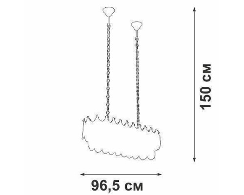 Подвесная люстра Vitaluce V5813 V5813-8/11